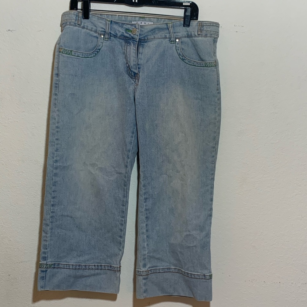 Cabi Capri Light Wash Jeans